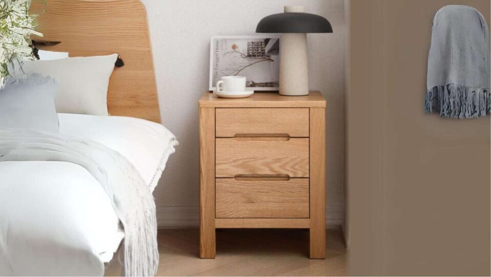 Tủ đầu giường gỗ hiện đại