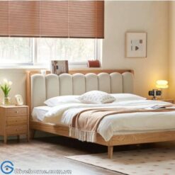 giường ngủ gỗ sồi nga thiết kế thanh lịch4
