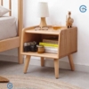 Kệ để đầu giường nhỏ gỗ sồi thiết kế đơn giản 2