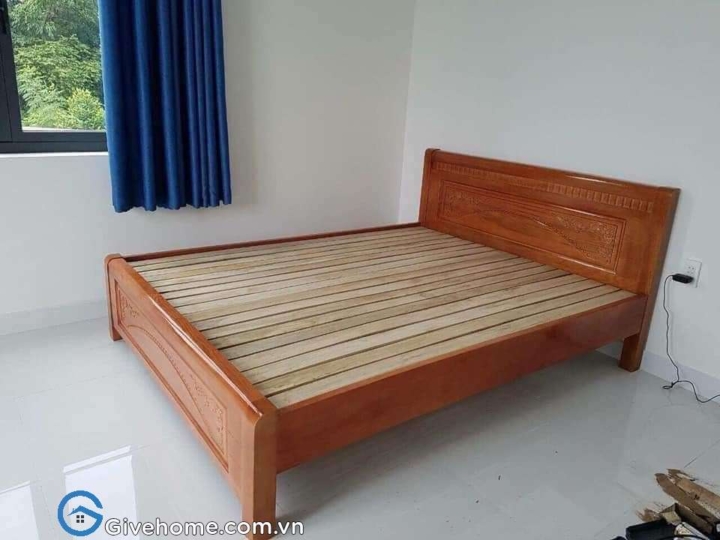 giường gỗ xoan đào sang trọng02