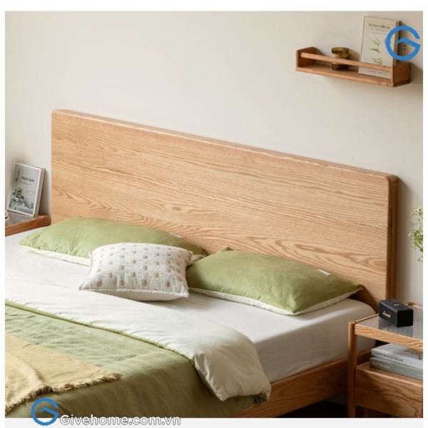 giường ngủ gỗ sồi nga 1m8×2m4
