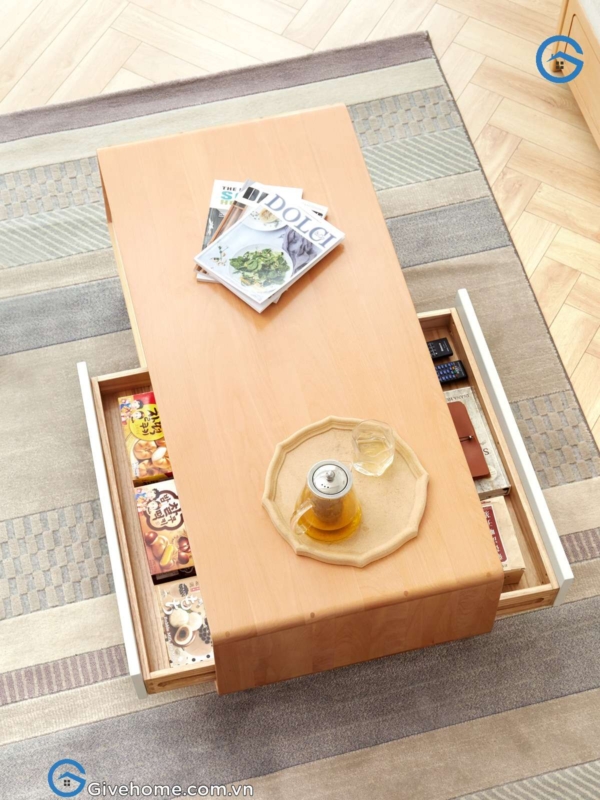 bàn trà sofa gỗ sồi nga thiết kế hiện đại8