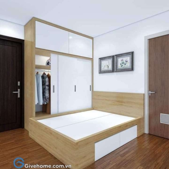 giường gỗ công nghiệp mdf09