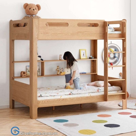 giường ngủ trẻ em bằng gỗ04