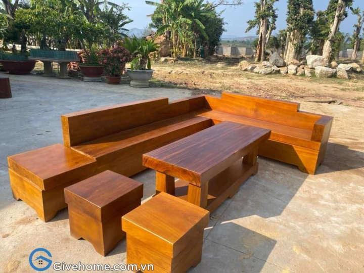 sofa gỗ chữ L cho phòng khách nhỏ04