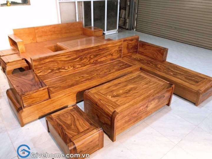 sofa gỗ chữ L cho phòng khách nhỏ08