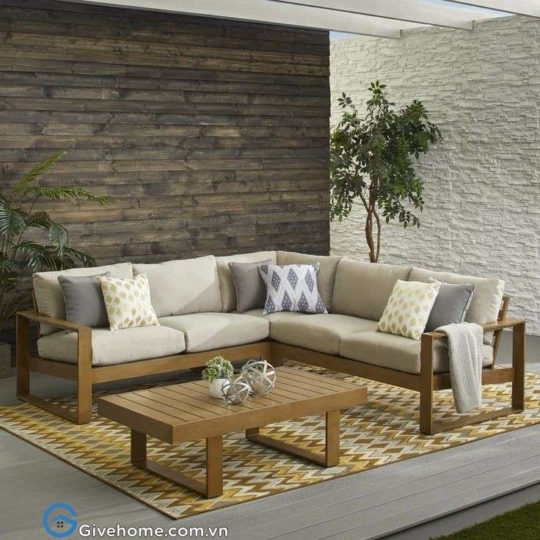 sofa gỗ chữ L2