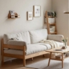 Ghế sofa gỗ tự nhiên kiểu nhật bản11