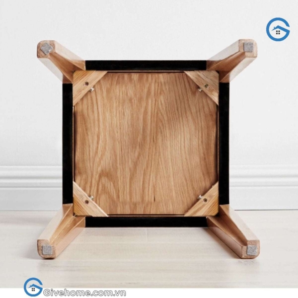 ghế đôn gỗ vuông thiết kế hiện đại6