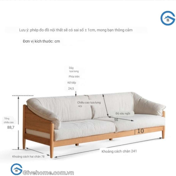 sofa gỗ nệm vải nỉ cho phòng khách hiện đại07