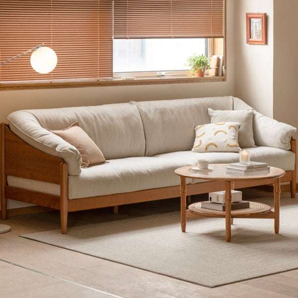 sofa gỗ nệm vải nỉ cho phòng khách hiện đại10