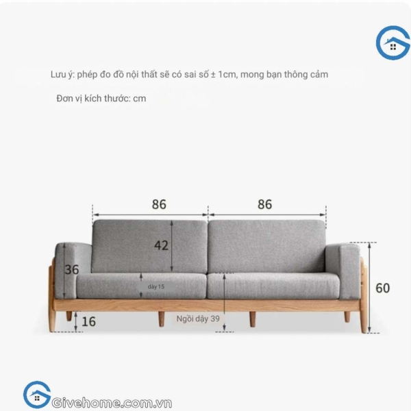 sofa văng gỗ phong cách hiện đại4