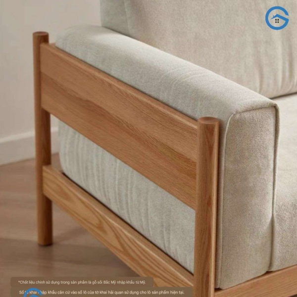Sofa văng khung gỗ sồi đệm nỉ cao cấp7