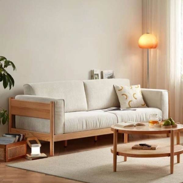 Sofa văng khung gỗ sồi đệm nỉ cao cấp9