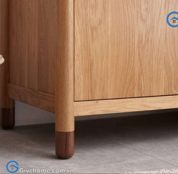 Tủ đựng quần áo cho bé bằng gỗ tự nhiên hiện đại02