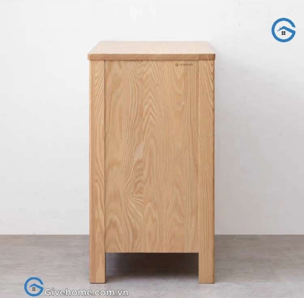 Tủ ngăn kéo nhỏ gỗ sồi tự nhiên sang trọng7
