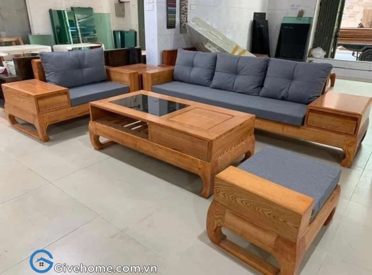 sofa gỗ sồi07