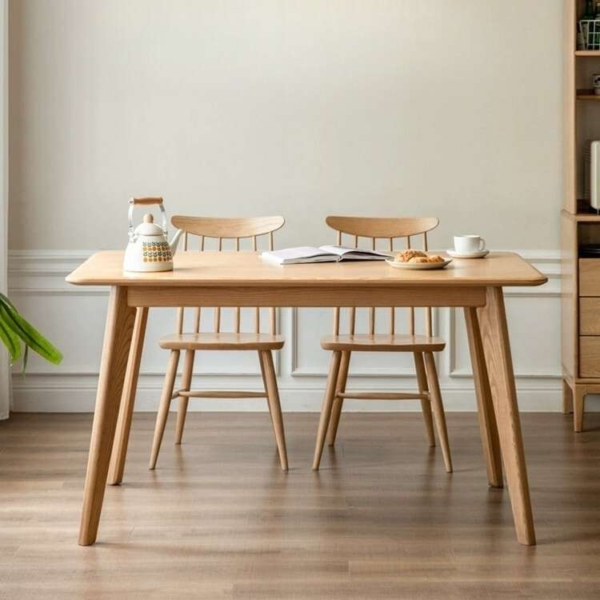 Bàn ăn 4 ghế gỗ sồi cao cấp thiết kế hiện đại7