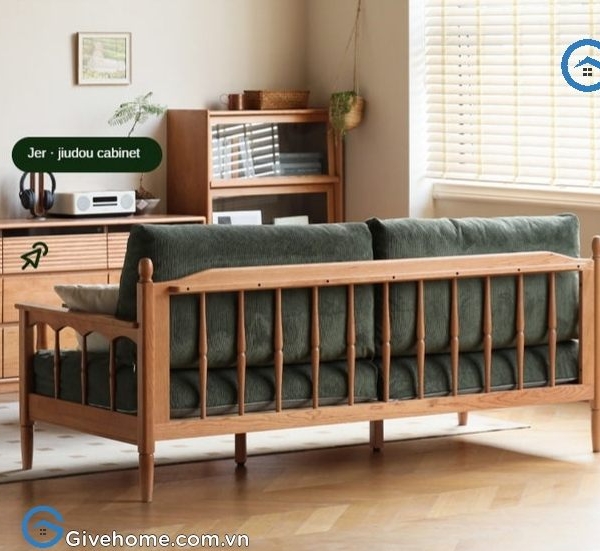 Ghế sofa văng gỗ tự nhiên kiểu pháp5