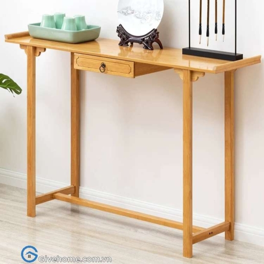 Bàn console gỗ trang trí01