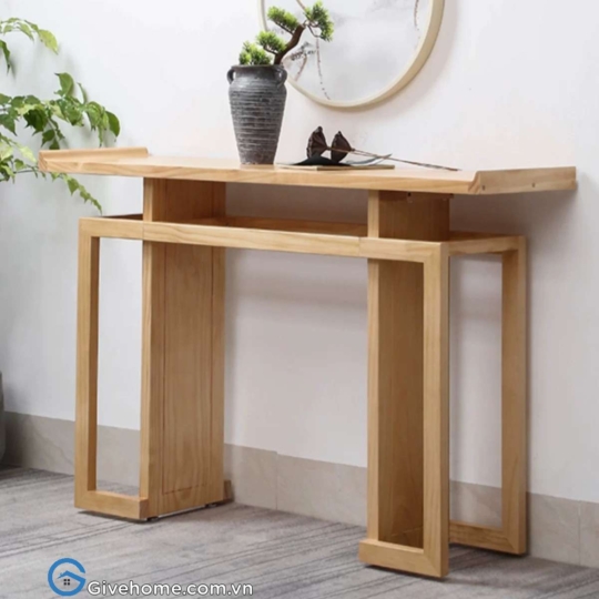 Bàn console gỗ trang trí02