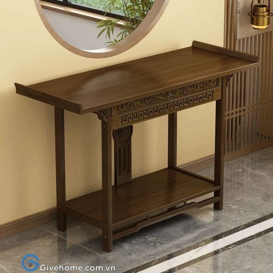 Bàn console gỗ trang trí04