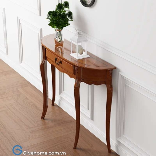 Bàn console gỗ trang trí07