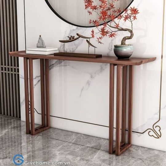 Bàn console gỗ trang trí10