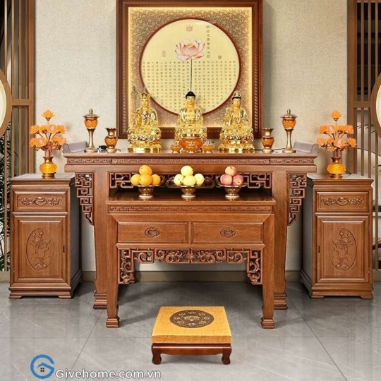 bàn thờ phật tại gia06