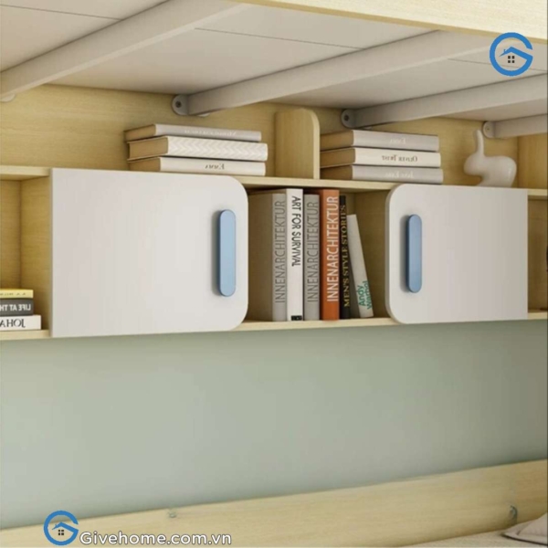 Giường 2 tầng trẻ em gỗ công nghiệp mdf nhỏ gọn6