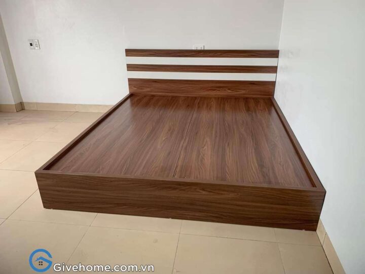 Giường gỗ mdf giá rẻ09