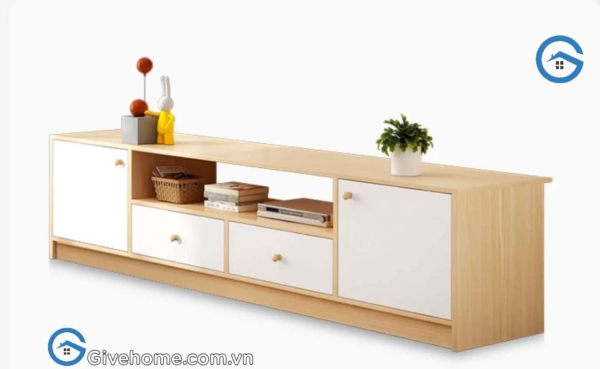 Kệ tivi gỗ công nghiệp mdf thiết kế hiện đại5