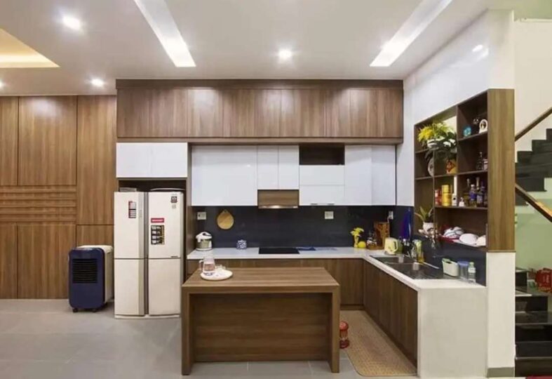 Tủ bếp gỗ mdf phủ melamine13