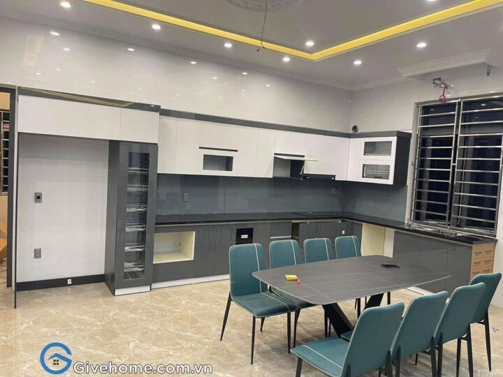 Tủ bếp gỗ mdf phủ melamine14