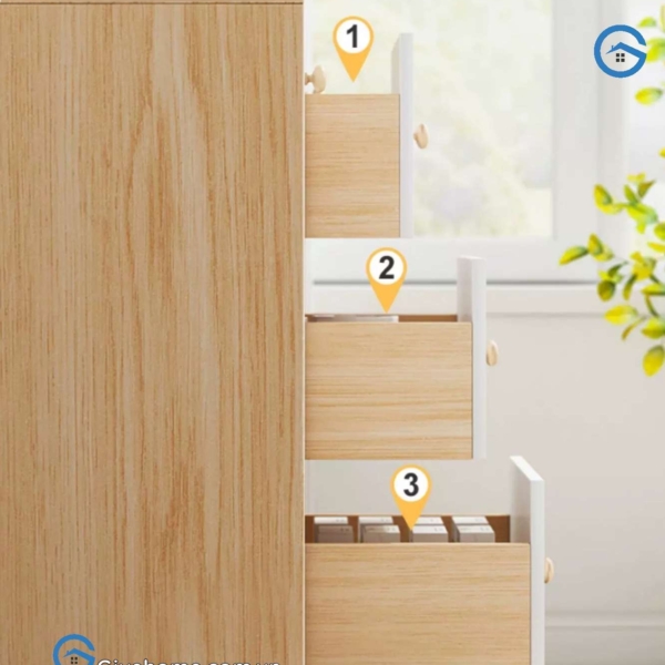 Tủ đựng đồ gỗ công nghiệp mdf thông minh tiện lợi2