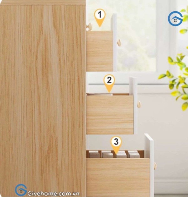 Tủ đựng đồ gỗ công nghiệp mdf thông minh tiện lợi2