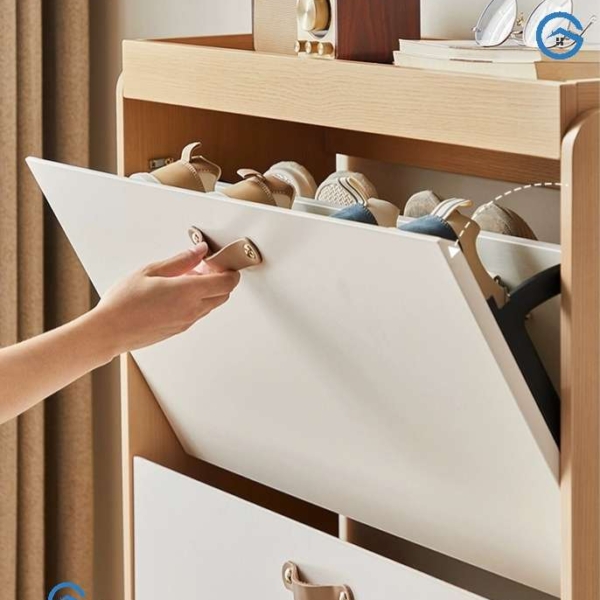 Tủ giày cánh lật gỗ công nghiệp MDF cao cấp3