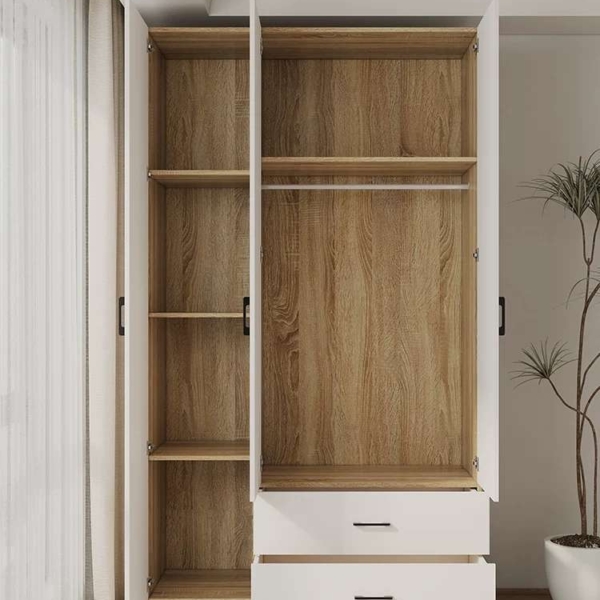 Tủ quần áo 3 cánh gỗ công nghiệp mdf tiện dụng1