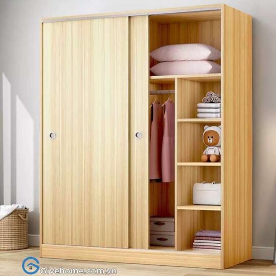 Tủ quần áo gỗ mdf07