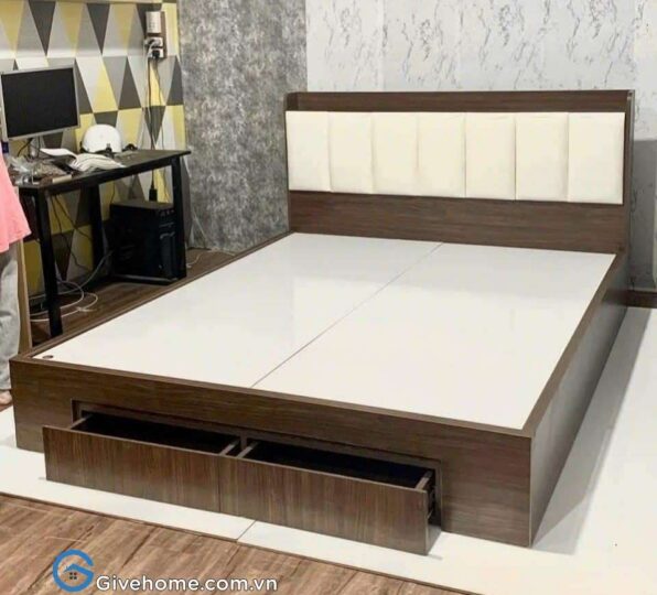 mua giường gỗ mdf tại Give home chất lượng