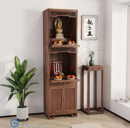 Tủ thờ 2 tầng giá rẻ03