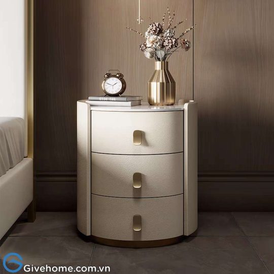 tab đầu giường tròn