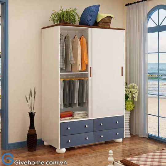 tủ quần áo nhỏ hiện đại