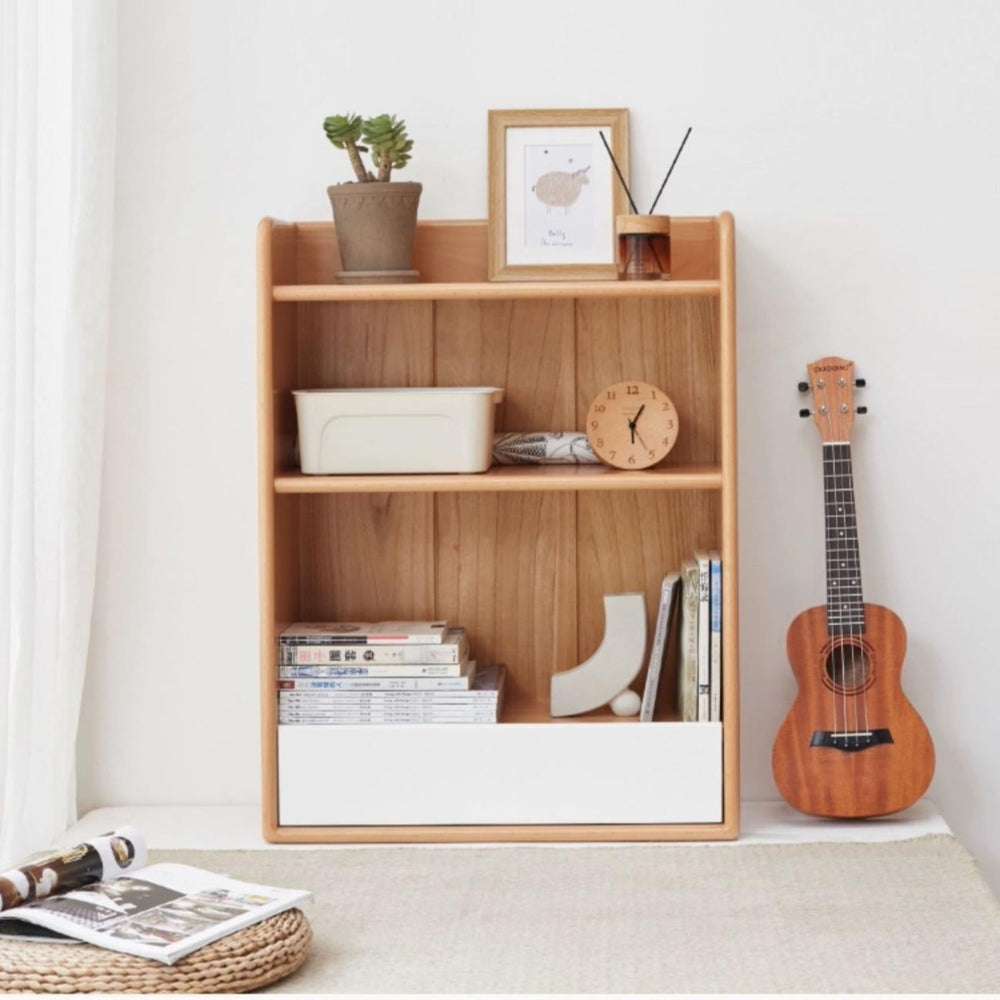 Kệ sách gỗ nhỏ đa năng để bàn làm việc